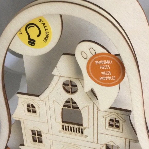 Halloween Ghost and Haunted House Decor - Picture 5 of 5